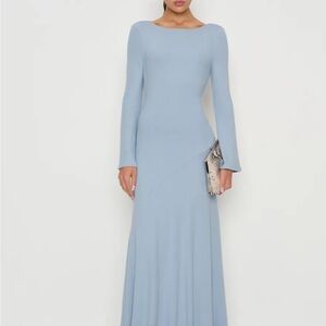 Reformation Florence Knit Long Sleeve Dress